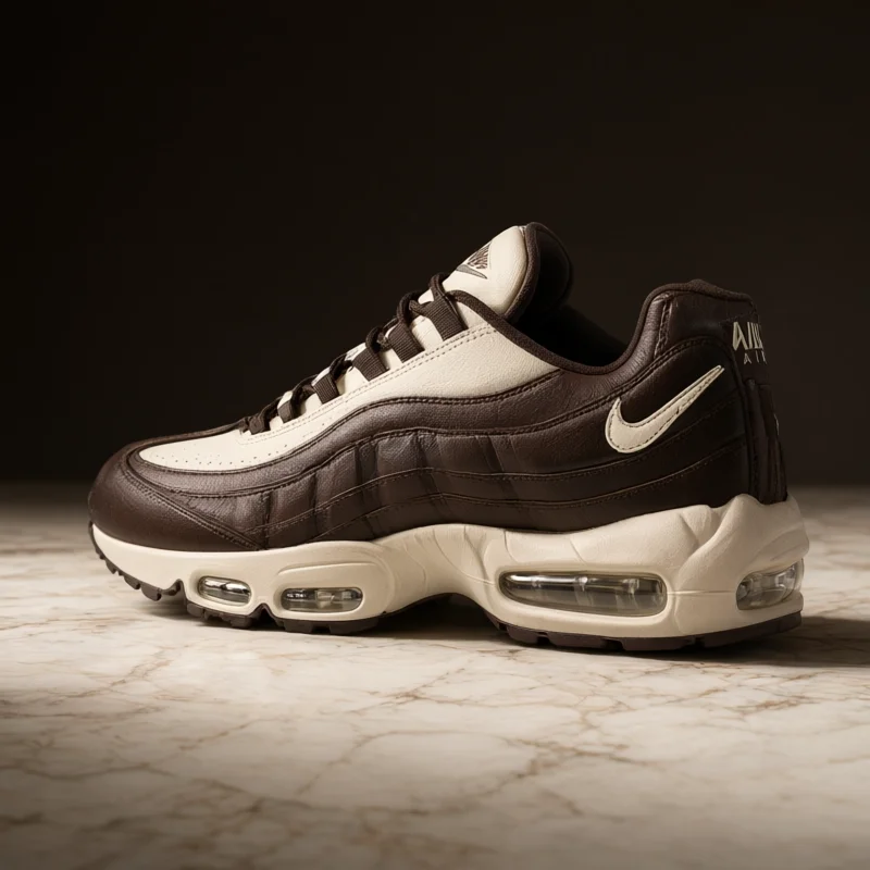One Block Down x Nike Air Max 95 Lux: Italian Leather Meets Big Bubble