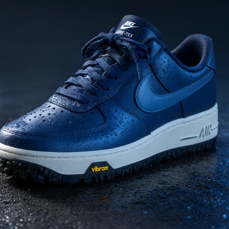 Nike's Air Force 1 GORE-TEX Vibram Gets a 'Thunder Blue' Makeover for Winter